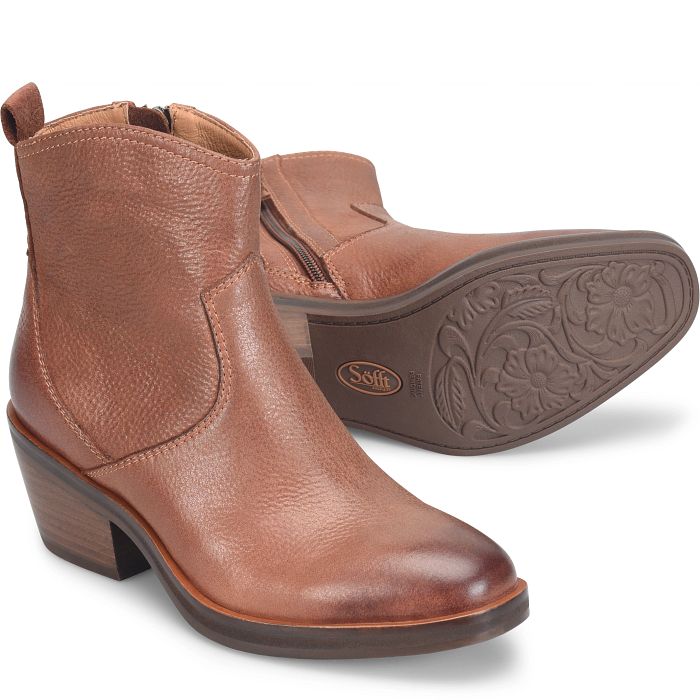 söfft Shaelynn Shop Boots Ankle Boots & Booties Brandy (Brown)