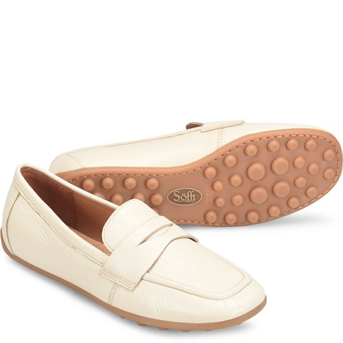 söfft Allie Shop Dress Dress Loafers Cream (Ivory)