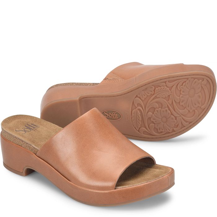 söfft Cass Shop Sandals Platform Sandals Sand (Tan)