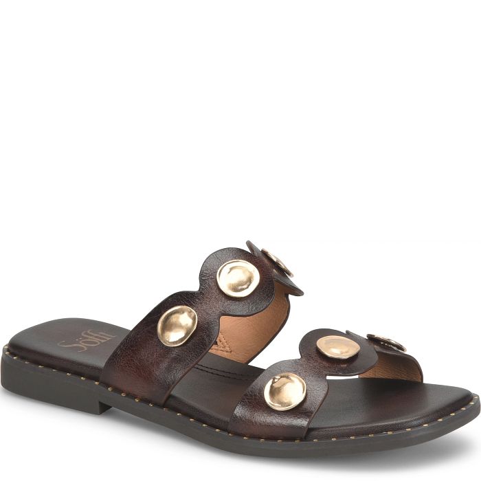 Söfft Ezra Shop Sandals Flat Sandals Tobacco (Brown)