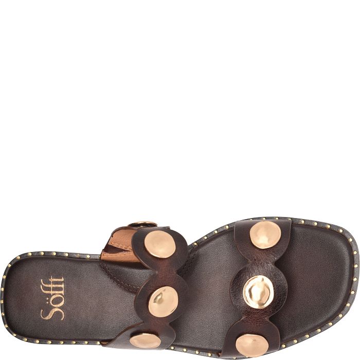 Söfft Ezra Shop Sandals Flat Sandals Tobacco (Brown)
