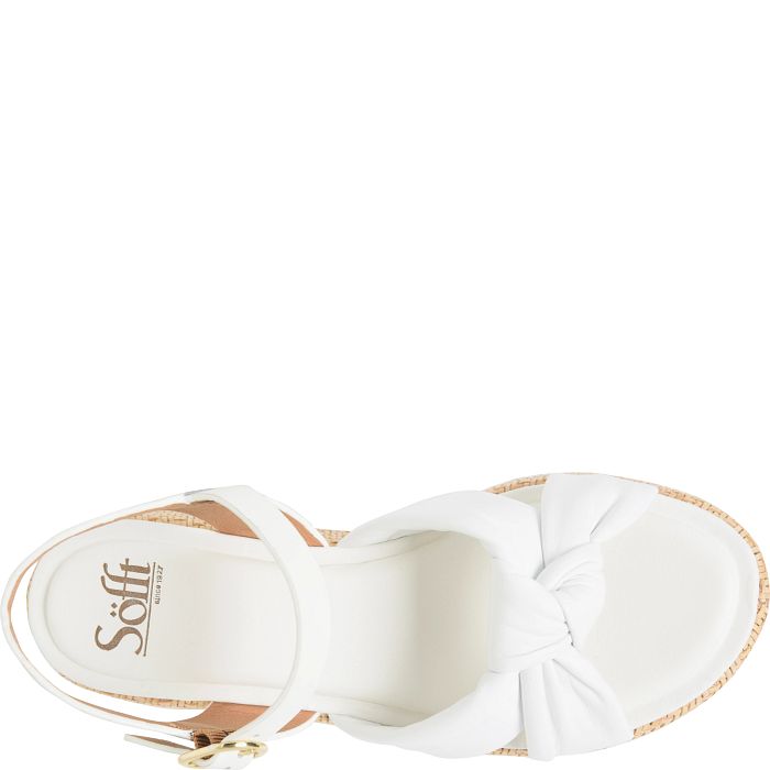 Söfft Farah Shop Sandals Platform Sandals White