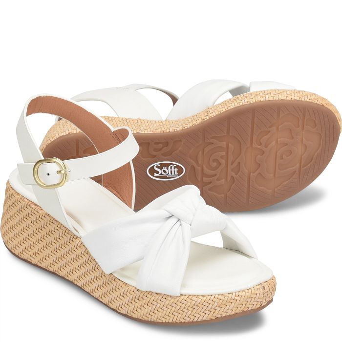 söfft Farah Shop Sandals Platform Sandals White