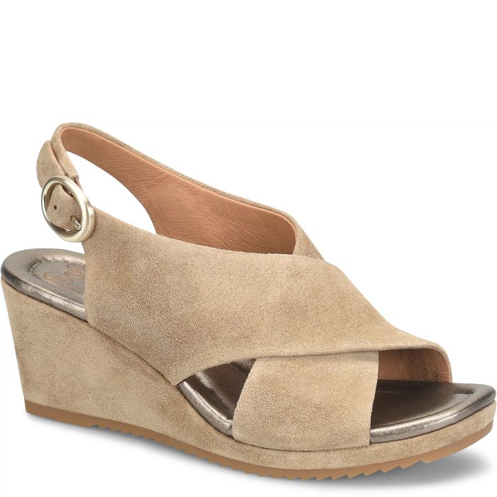 Söfft Isabeth Shop Heels Wedges Barley (Tan)