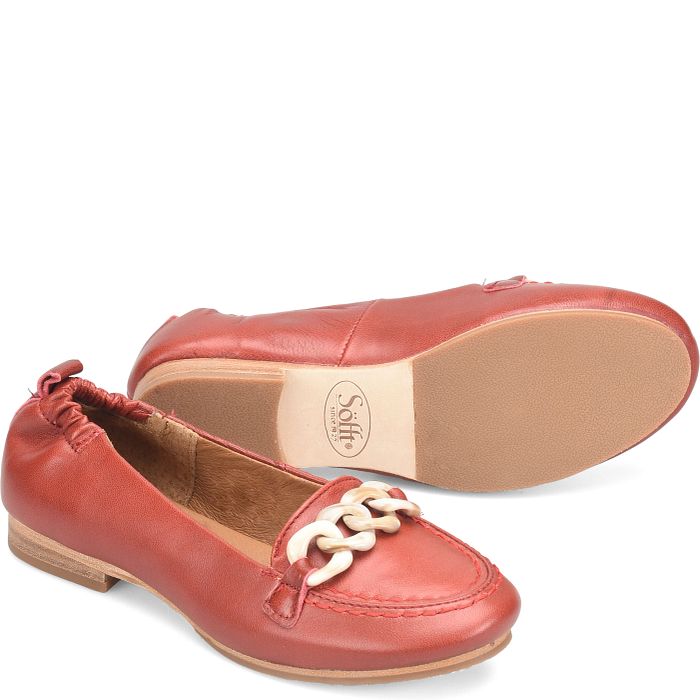 söfft Kadyn Shop Flats Ballet Flats Rouge Red (Red)