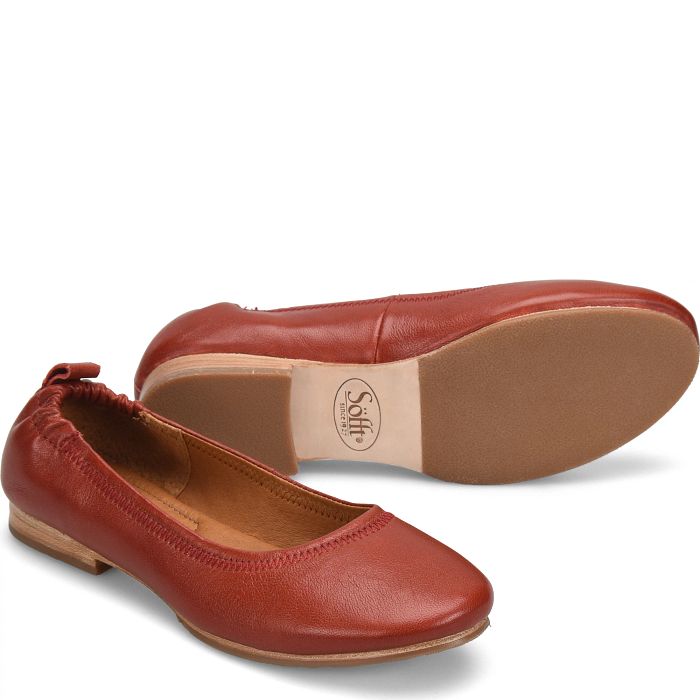 söfft Kenni Shop Flats Ballet Flats Rouge Red (Red)