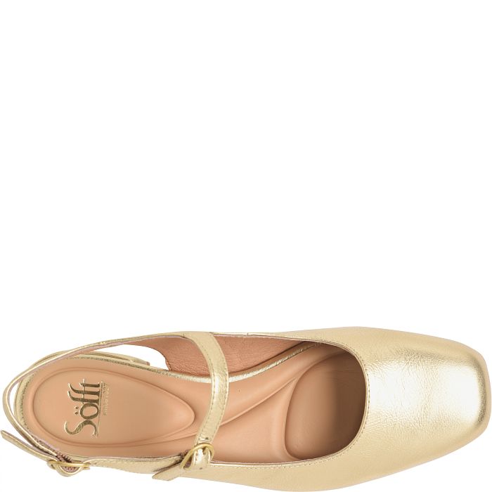Söfft Leyla Shop Dress Dress Pumps Gold (Metallic)