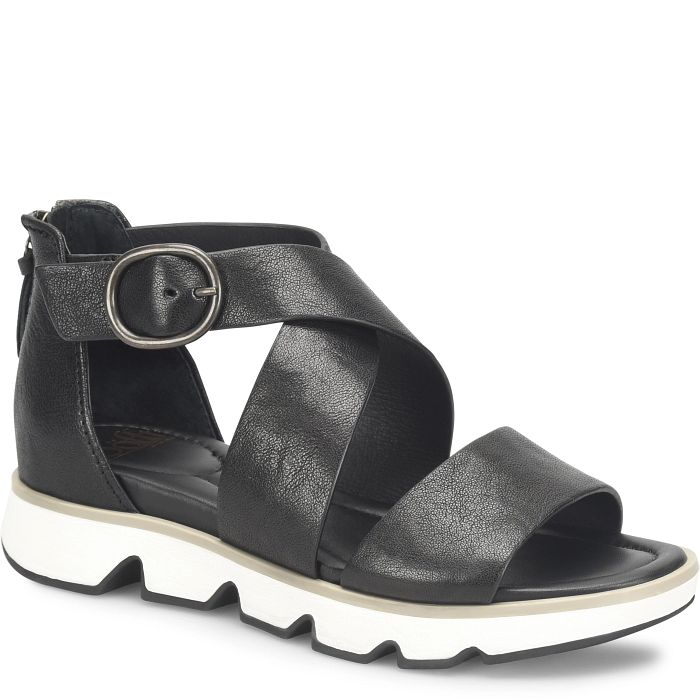 Söfft Mackenna Shop Sandals Flat Sandals Black