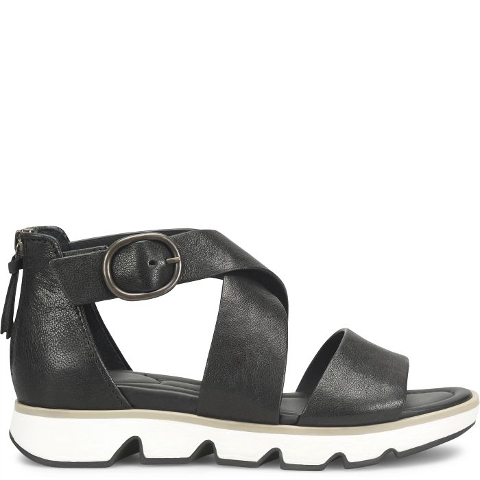 Söfft Mackenna Shop Sandals Flat Sandals Black