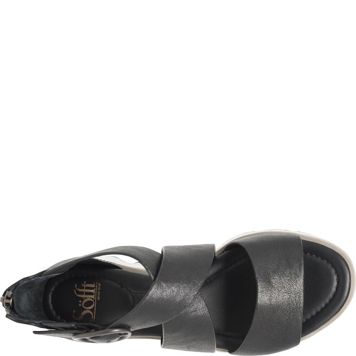 Söfft Mackenna Shop Sandals Flat Sandals Black