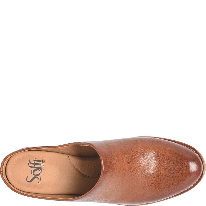 Söfft Nicki Shop Flats Mules Russet Brown (Brown)