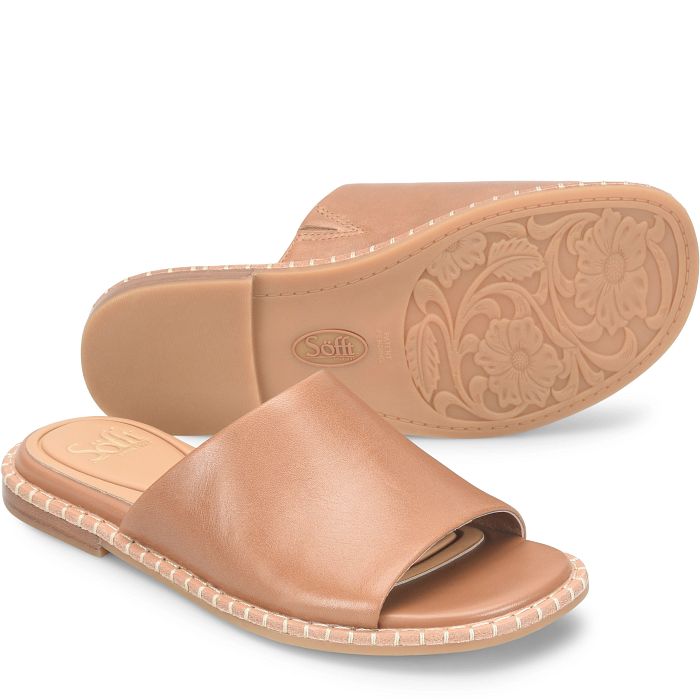 söfft Noble II Shop Sandals Flat Sandals Sand (Tan)