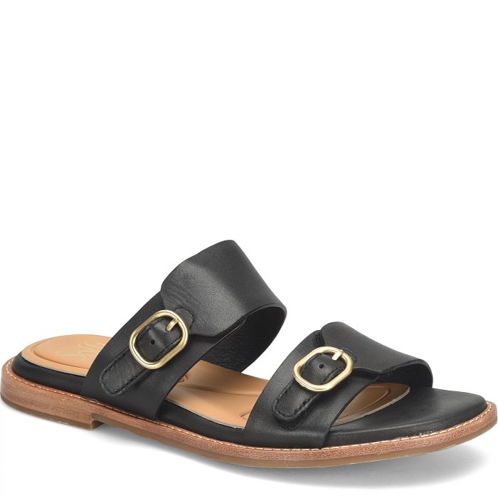 Söfft Noella Shop Sandals Flat Sandals Black