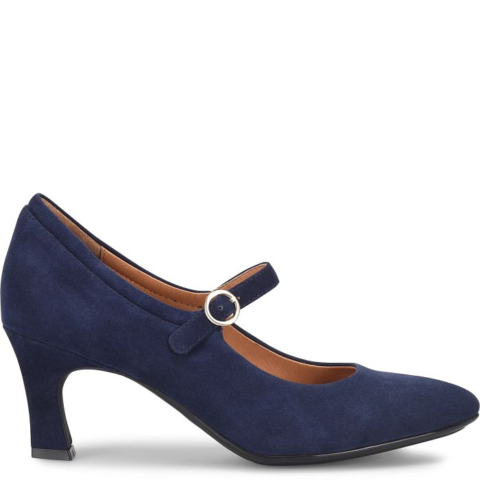 Söfft Sienna Shop Dress Dress Pumps Sky Navy (Blue)