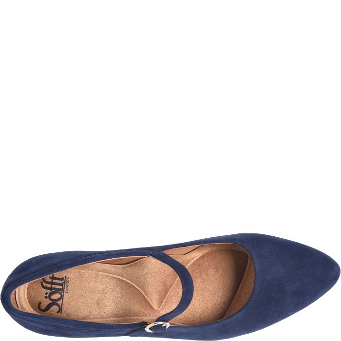 Söfft Sienna Shop Dress Dress Pumps Sky Navy (Blue)