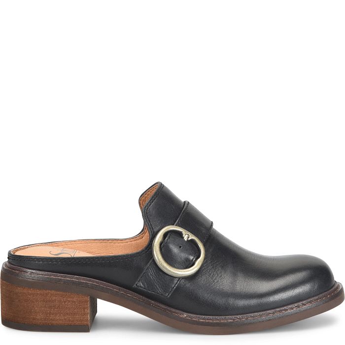 Söfft Tiffany Shop Flats Mules Black