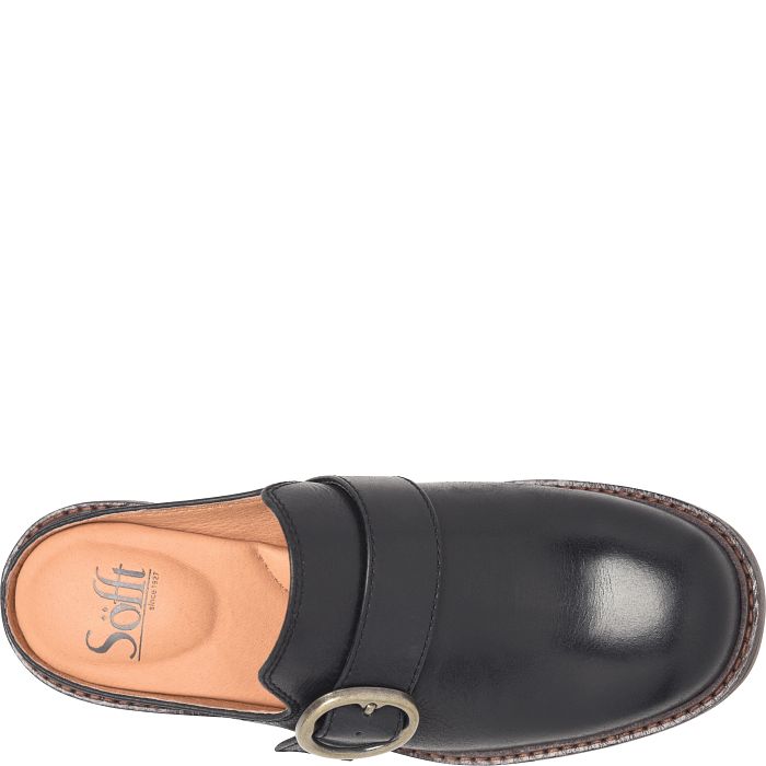 Söfft Tiffany Shop Flats Mules Black