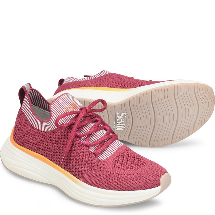 söfft Trudy Shop Sneakers Lace-Up Sneakers Raspberry (Pink)