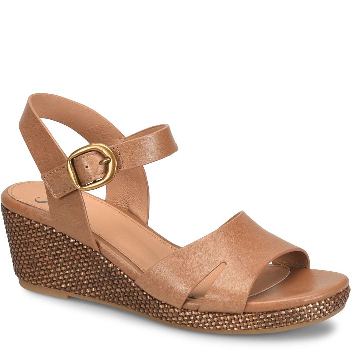 söfft Vanessa Shop Sandals Wedge Sandals Sand (Brown)