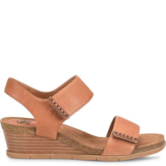 Söfft Verdi II Shop Sandals Wedge Sandals Luggage (Tan)
