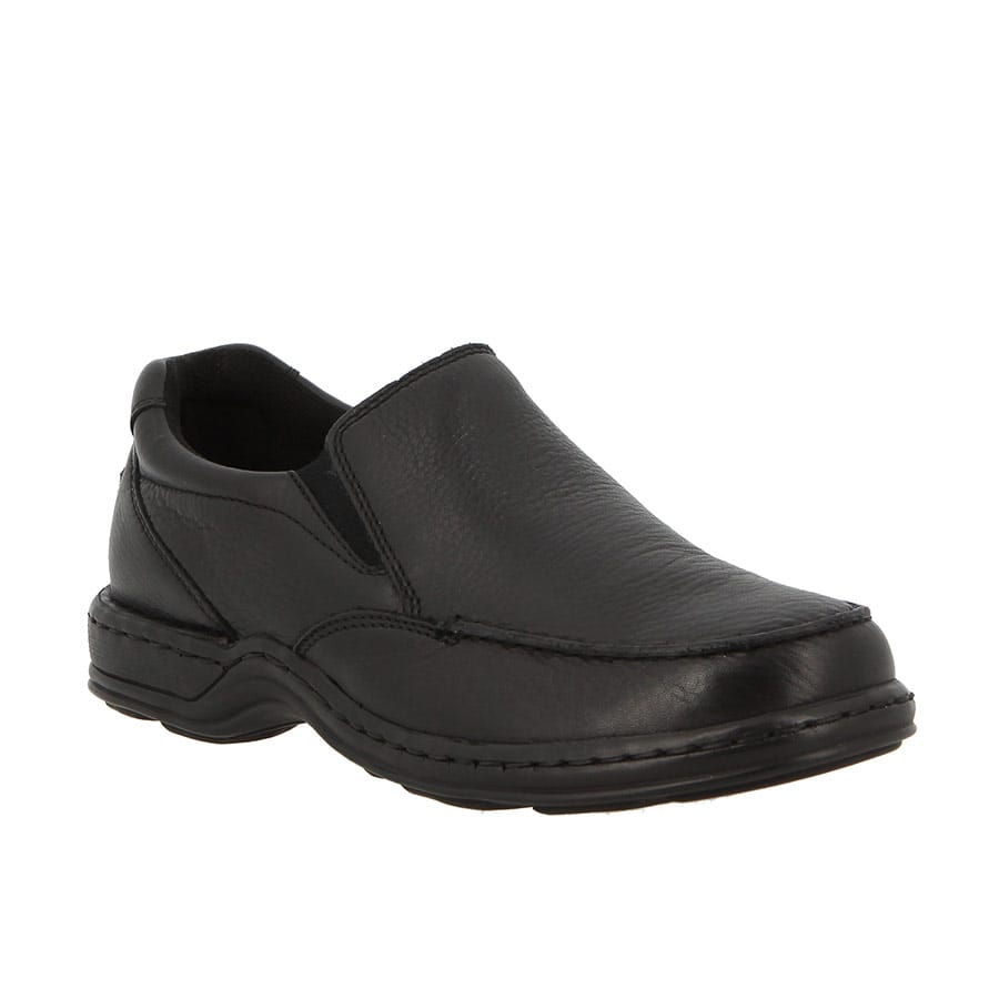 Soft Style Benji Casual Leather Slip On Shoes Black