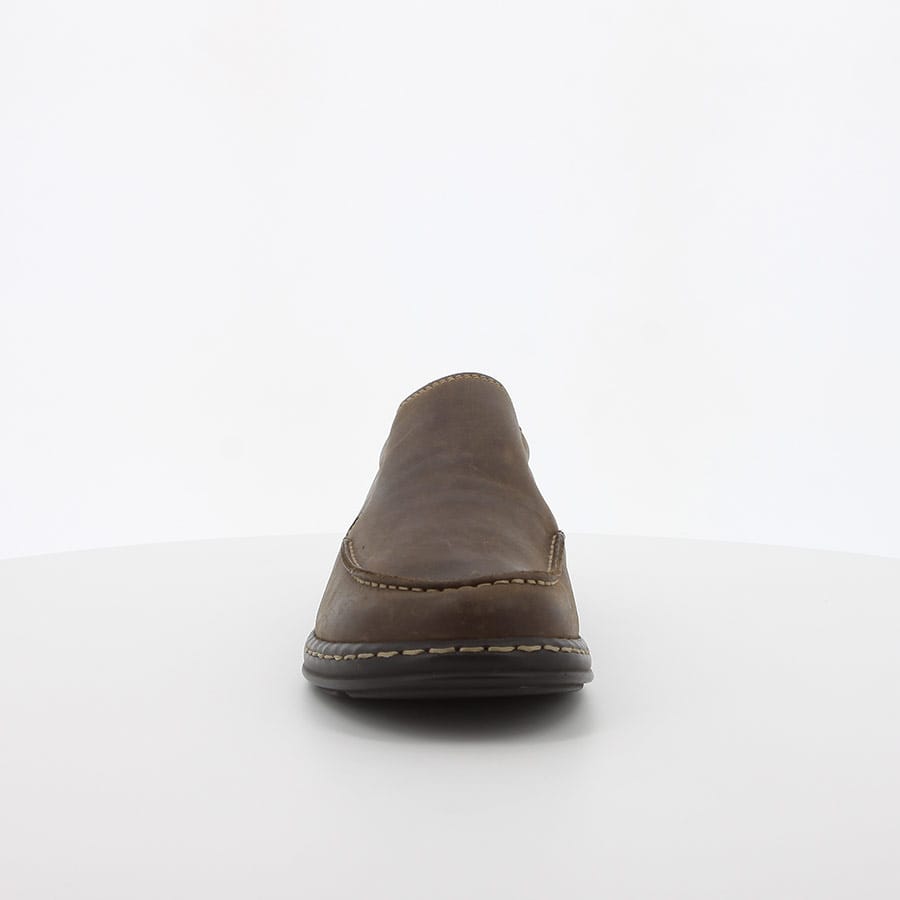 Soft Style Benji Casual Leather Slip On Shoes Brown