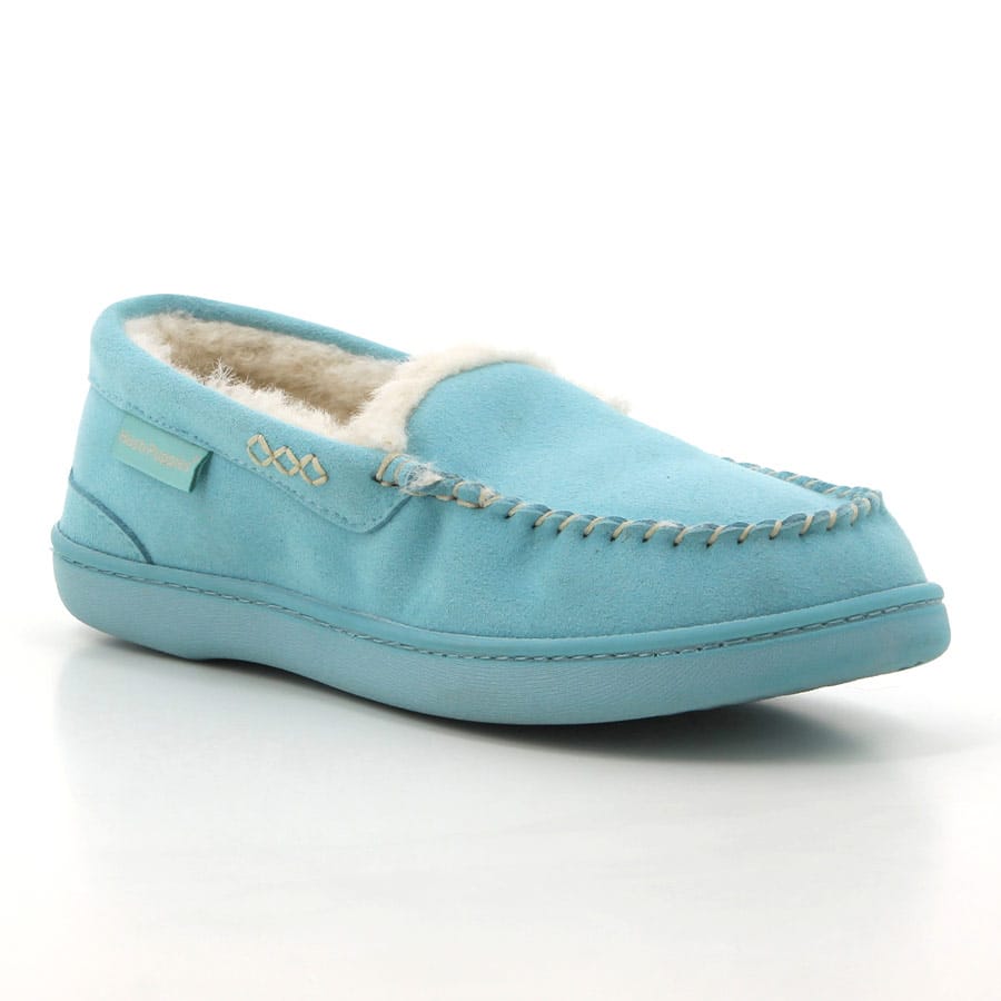 Soft Style Hush Puppies Alessandra Slippers Light Blue
