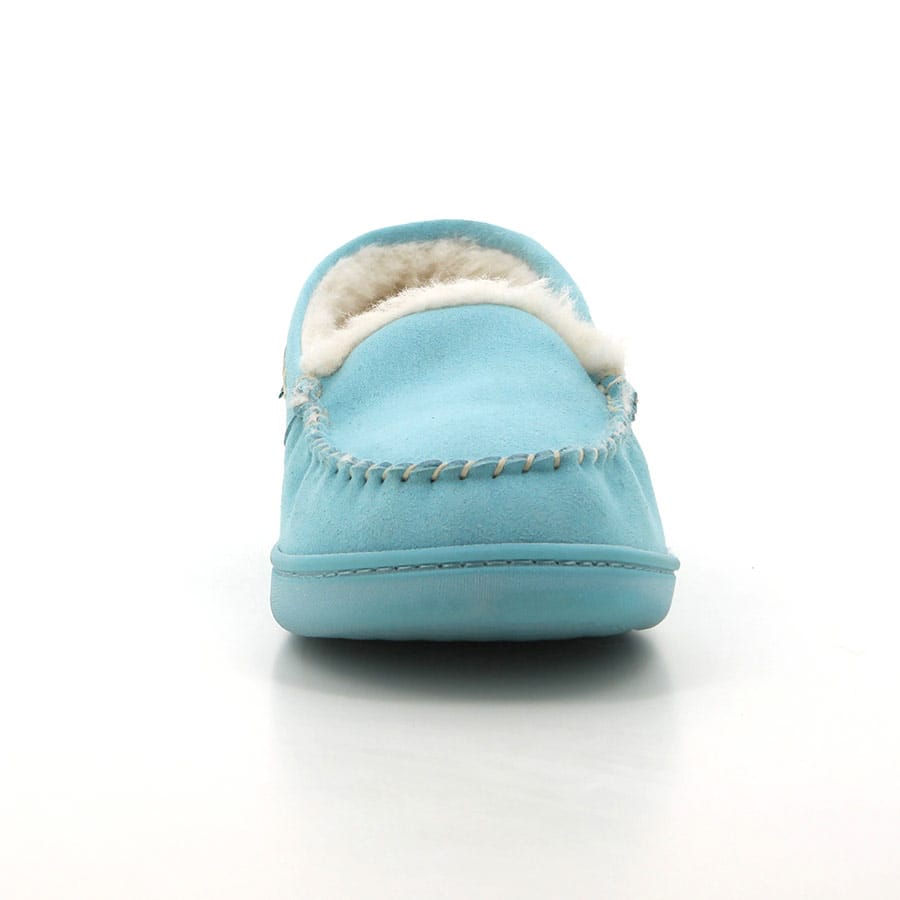 Soft Style Hush Puppies Alessandra Slippers Light Blue