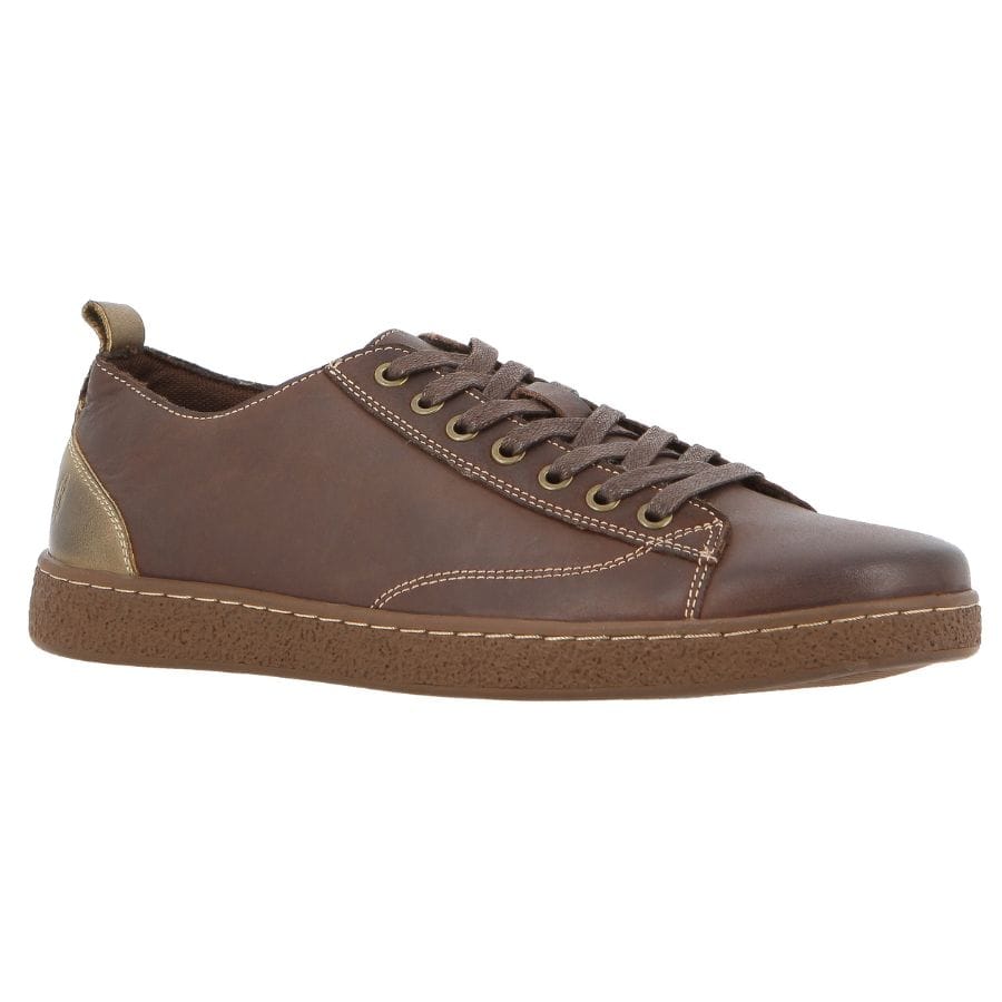 soft style Hush Puppies Andre Casual Lace Ups Coffee Leather
