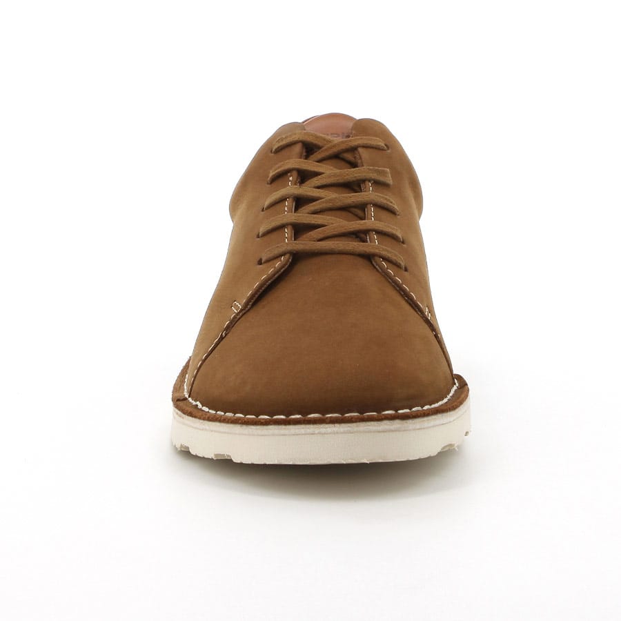 Soft Style Hush Puppies Bobbie Casual Lace Up Shoes Tobacco