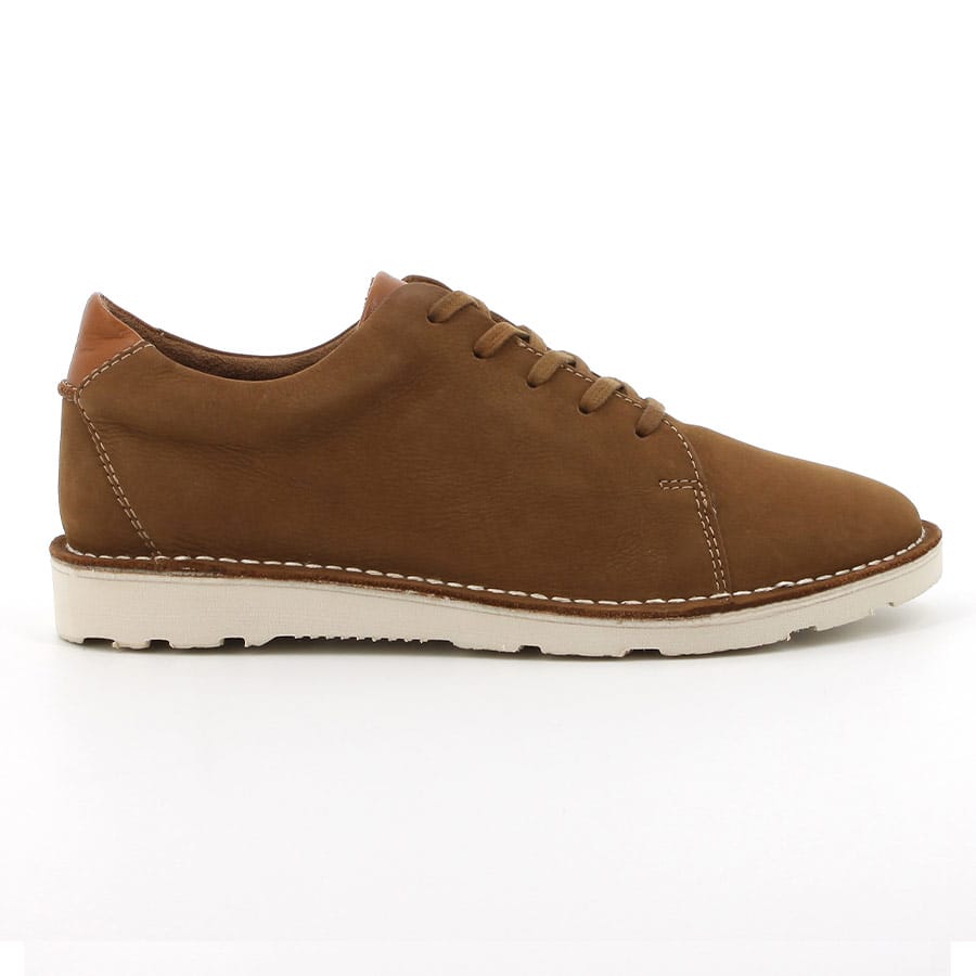 soft style Hush Puppies Bobbie Casual Lace Up Shoes Tobacco