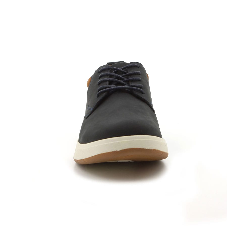 Soft Style Hush Puppies Bowen Casual Lace Up Navy Nubuck