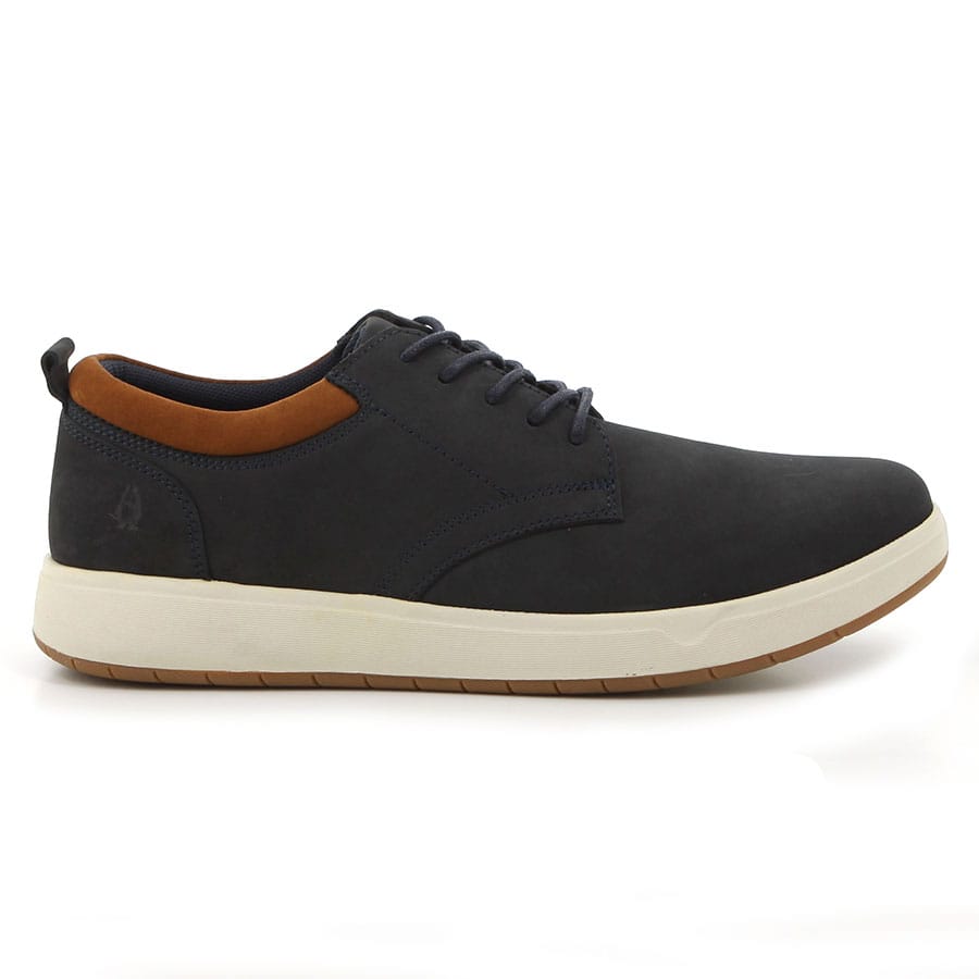 soft style Hush Puppies Bowen Casual Lace Up Navy Nubuck