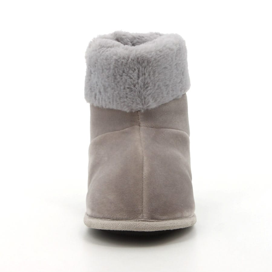 Soft Style Hush Puppies Casa Boot Slippers Frost Grey