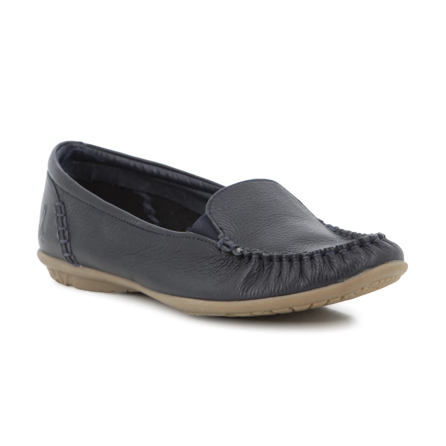 Soft Style Hush Puppies Casuals Cecelia Navy Leather