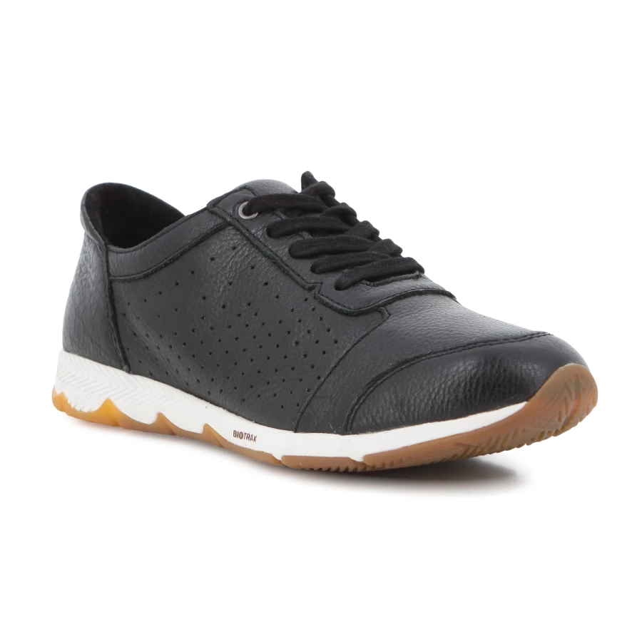 Soft Style Hush Puppies Cesky Perf Oxford Black Leather