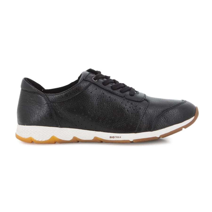 soft style Hush Puppies Cesky Perf Oxford Black Leather