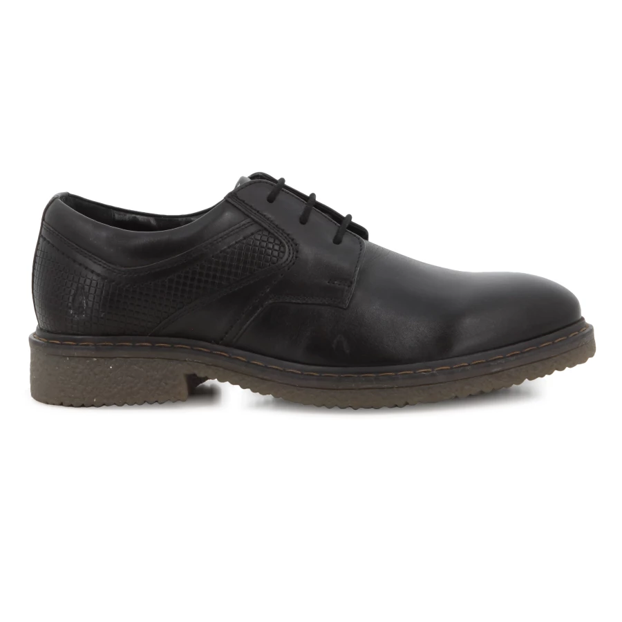 soft style Hush Puppies Chauncey Lace Up Black Leather