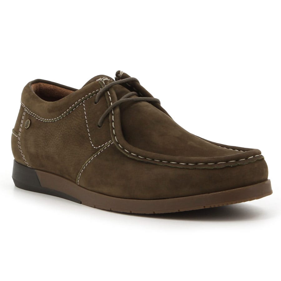 Soft Style Hush Puppies Demi Taupe Casual Lace Ups Nubuck