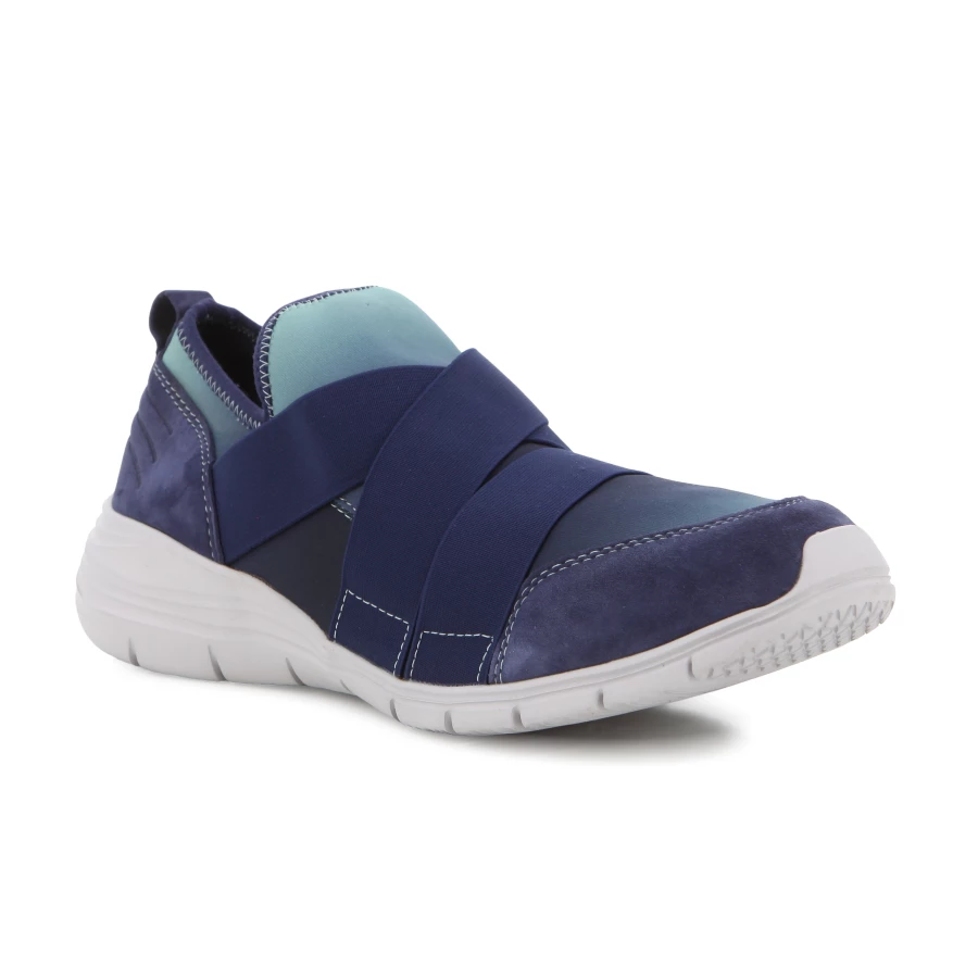 Soft Style Hush Puppies Diede Cypress Navy Knit Sneakers