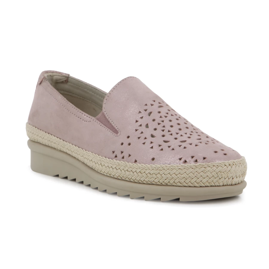 Soft Style Hush Puppies Dory II Casuals Pink Leather