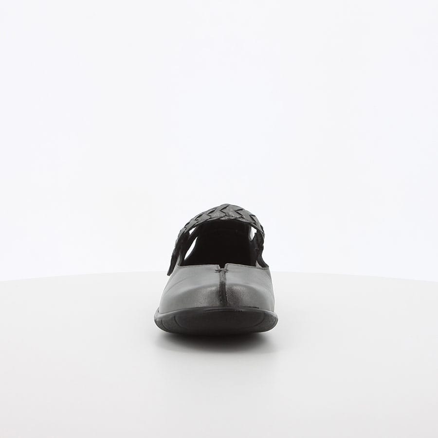 Soft Style Hush Puppies Fire Casuals Metallic Grey Sheep Leather