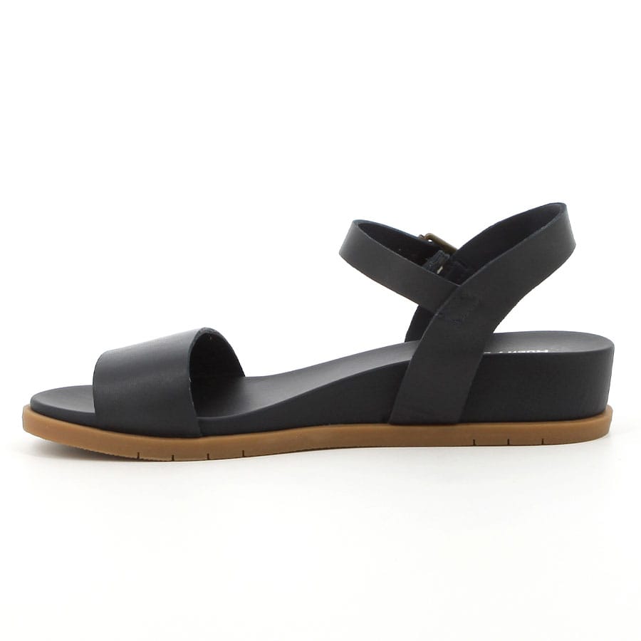 Soft Style Hush Puppies Graice Leather Sandals Navy