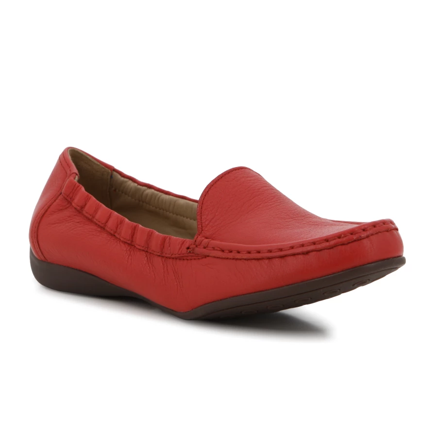 Soft Style Hush Puppies Joaninha Casuals Mandarin Red Nature Tumbled Leather