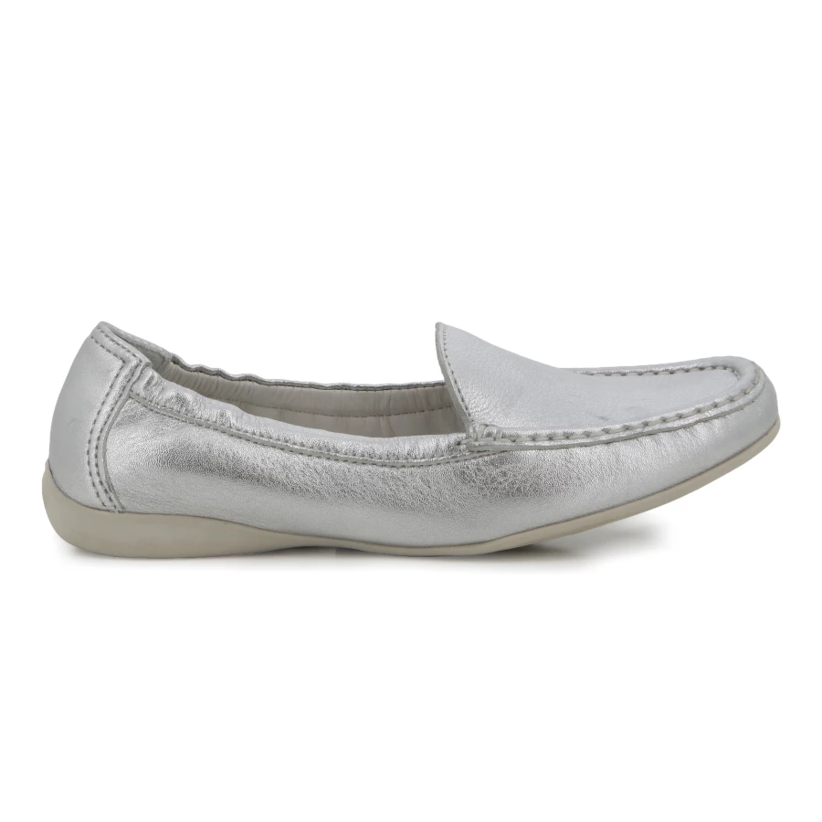soft style Hush Puppies Joaninha Casuals Silver Mestico Lexy Leather