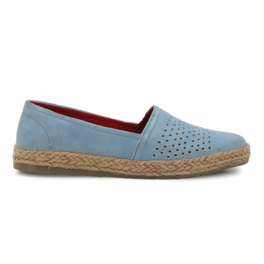 soft style Hush Puppies Jupiter II Casuals Blue Stardust Foil Leather