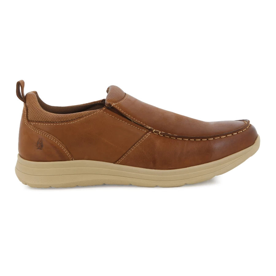 soft style Hush Puppies Kamil Light Brown Slip On Nubuck Leather