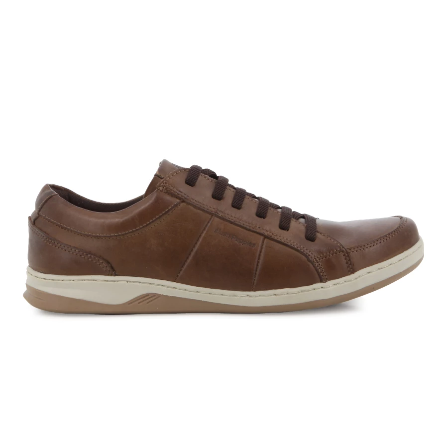 soft style Hush Puppies Kodiak Cuoro Chocolate Burnished Leather