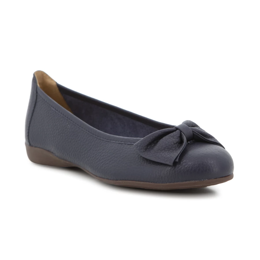 Soft Style Hush Puppies Nadalia Blue Nature Tumbled Leather