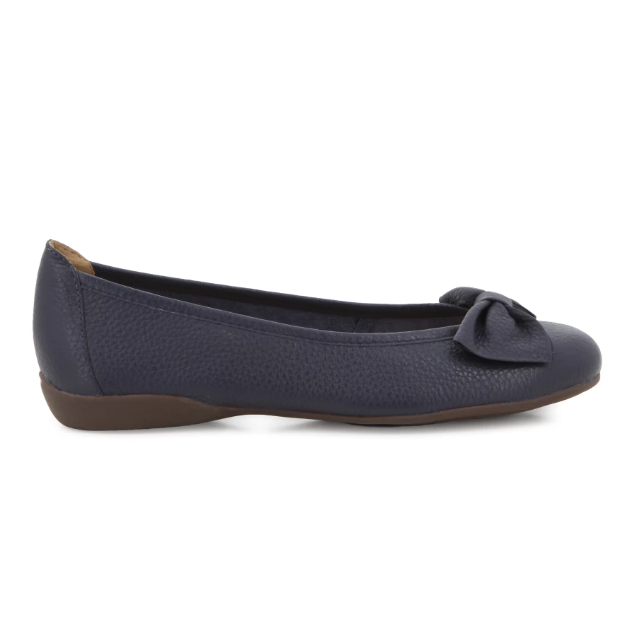 soft style Hush Puppies Nadalia Blue Nature Tumbled Leather